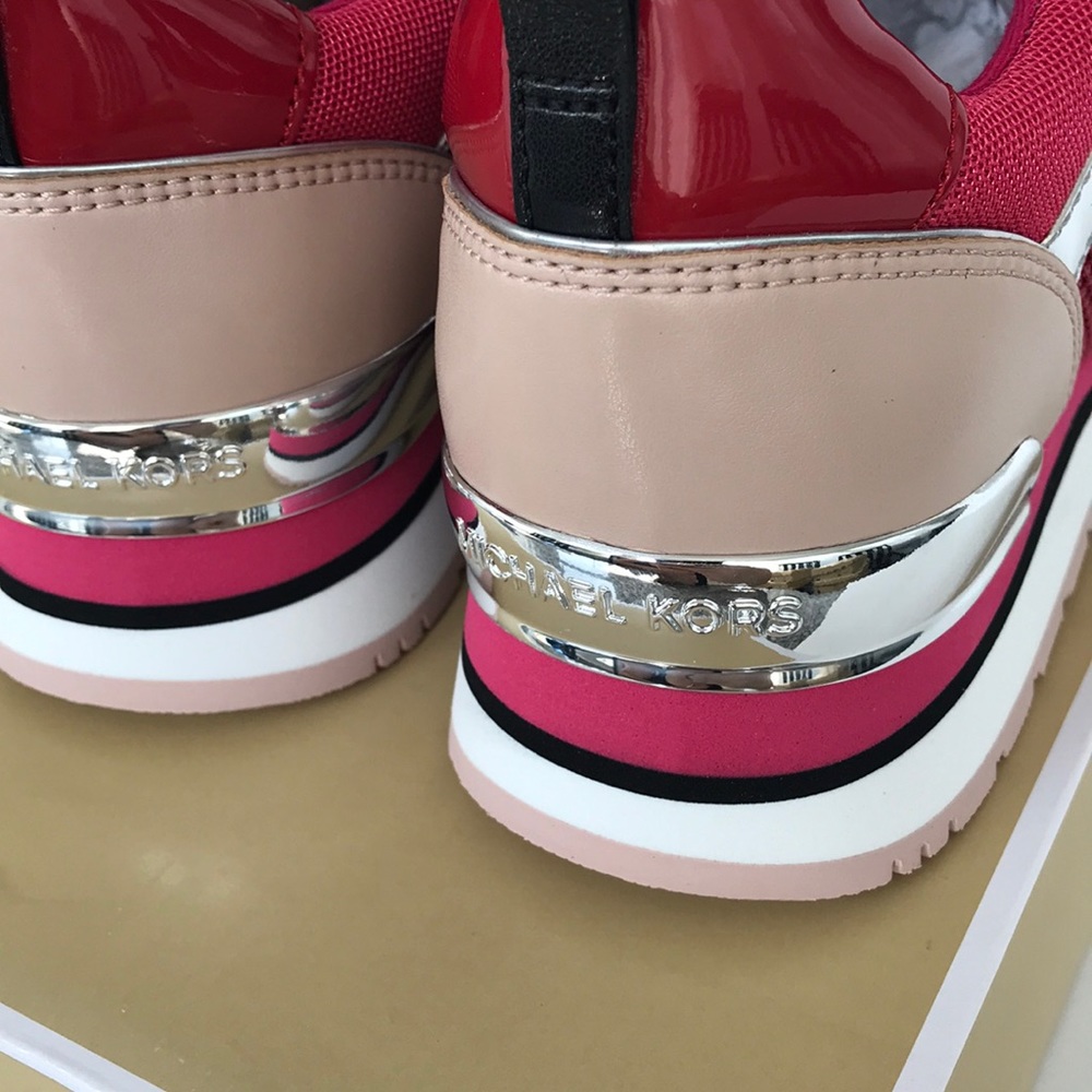 Michael Kors Maddy Trainer mesh shoes sneakers - Picture 3 of 8